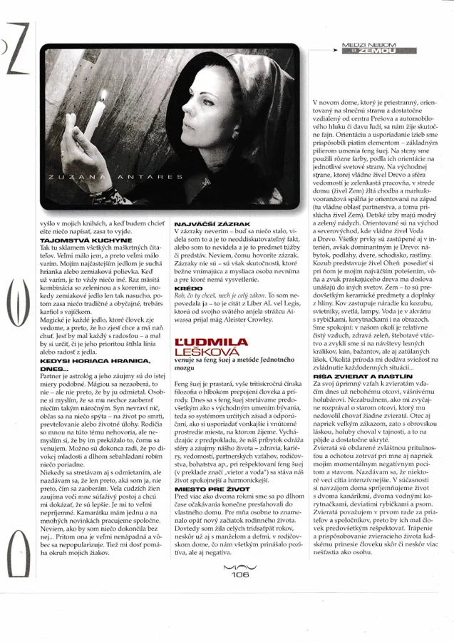 Náhled: Zuzana Antares v rozhovoru