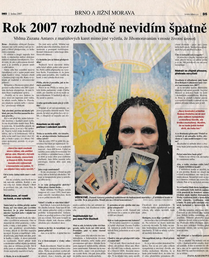 Náhled: Rok 2007 rozhodně nevidím špatně